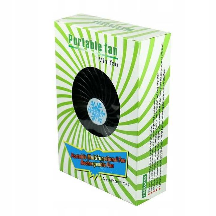 Mini Wiatrak Wentylator Przenośny USB
