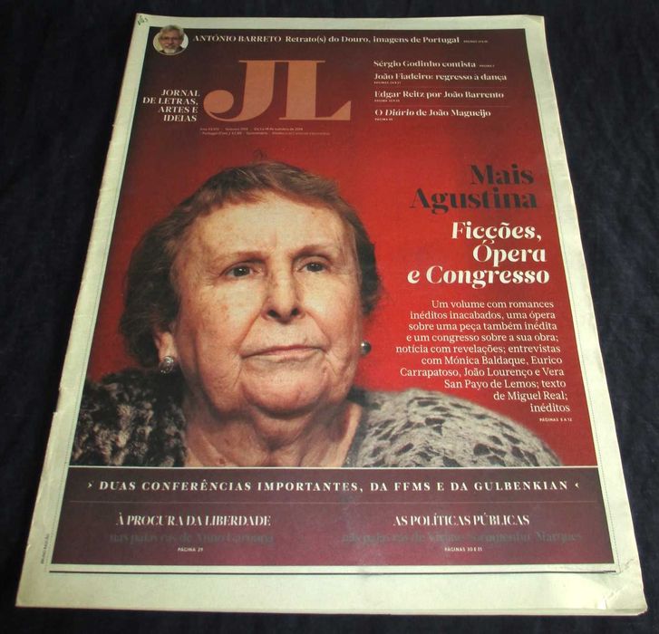 Jornal de Letras Artes e Ideias Mais Agustina