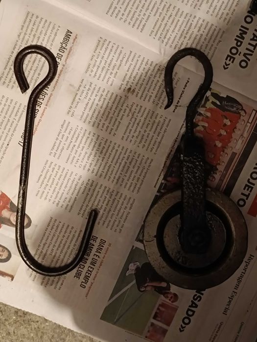 Correntes e Engenhos metálicos para Poço ou Máquinas agrícolas