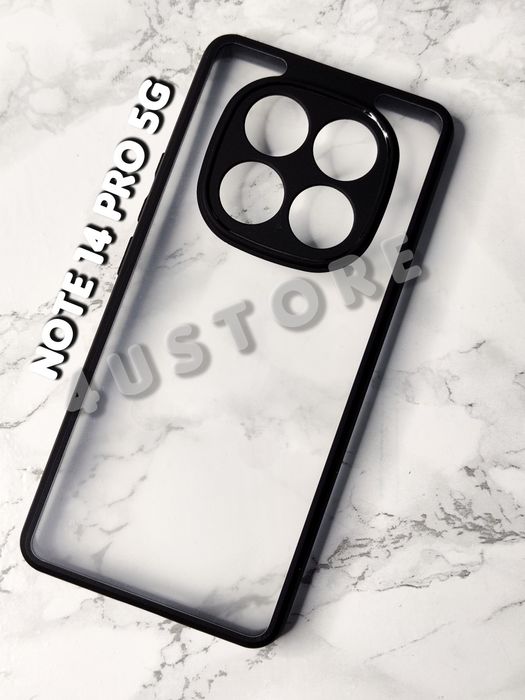 Чехол black на Xiaomi Redmi Note 14 Противоударный чохол протиударний