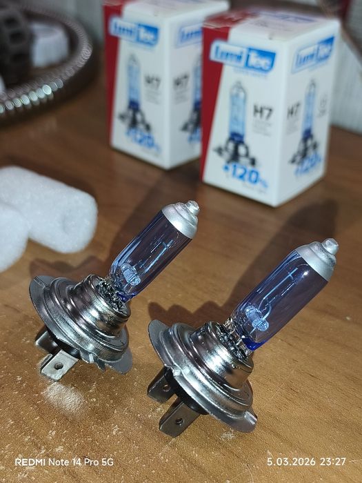 Żarówki halogenowe H7 Amio 4300K LumiTec polski producent żarówek H7