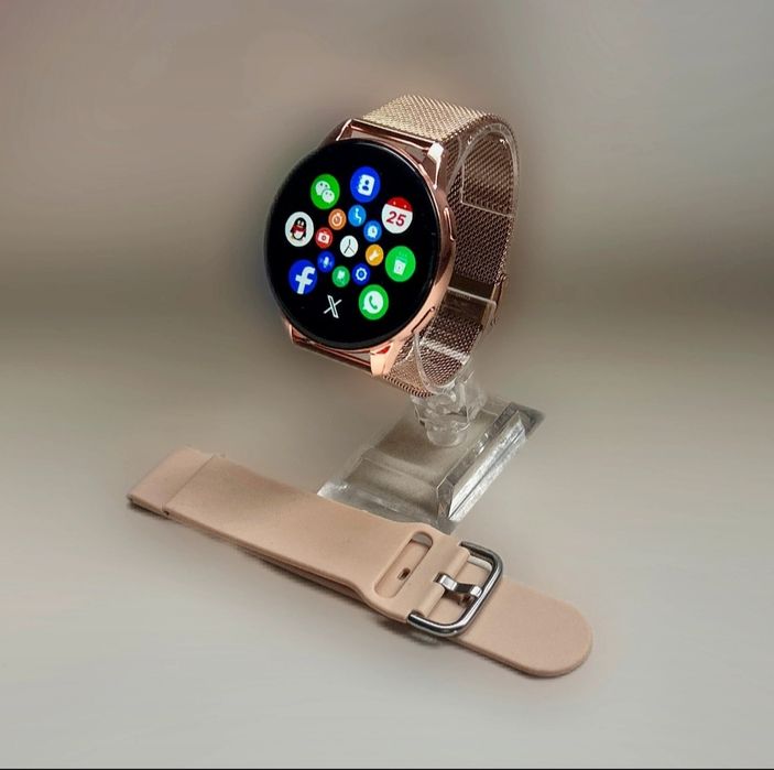 Smartwatcha okrągły komplet dwa paski