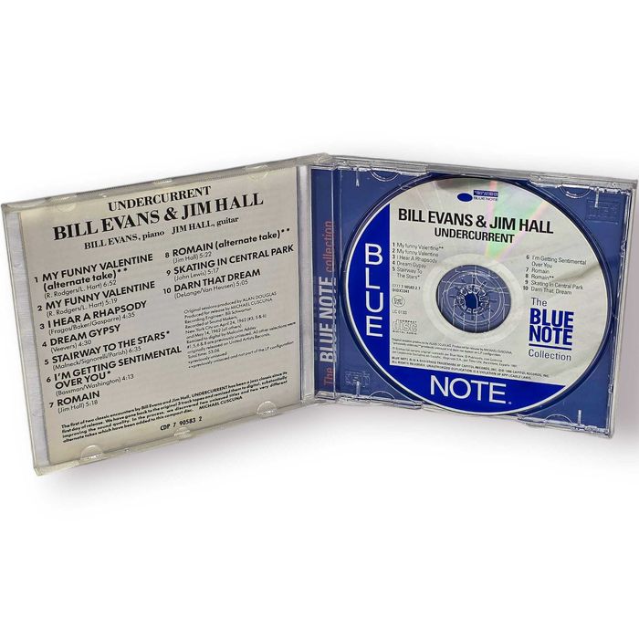 CD Jazz– Bill Evans & Jim Hall– Undercurrent| The Blue Note Collection