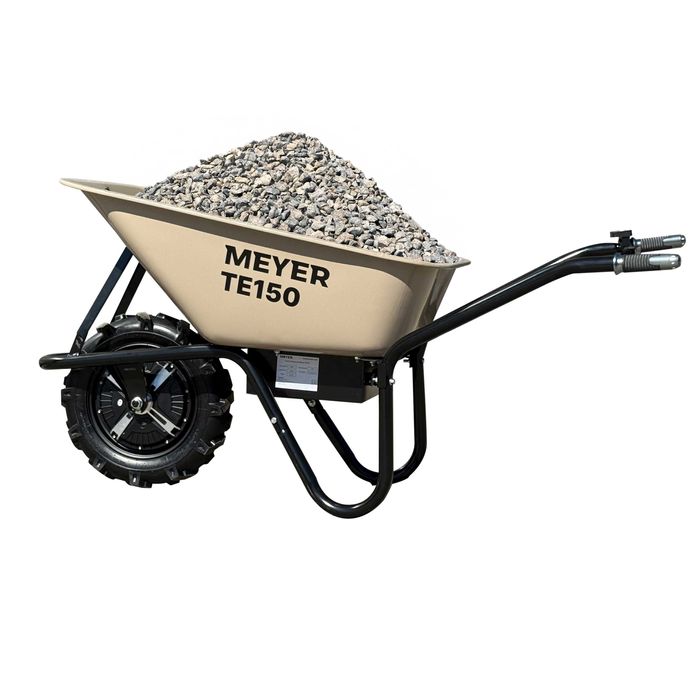 Taczka z napędem MEYER TE150 | e-Taczka | 150 kg | Akumulator | Nowość