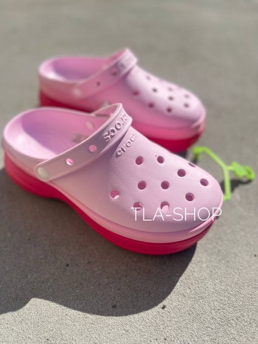 Classic Stacked Clog жіночі кроки на платформі кроксы
