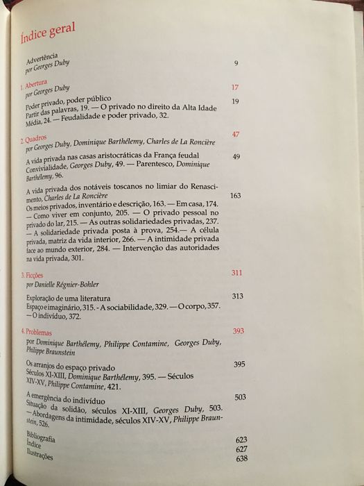 História da Vida Privada. Do Império Romano ao Renascimento