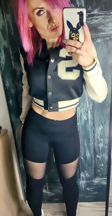 Legginsy z wstawkami