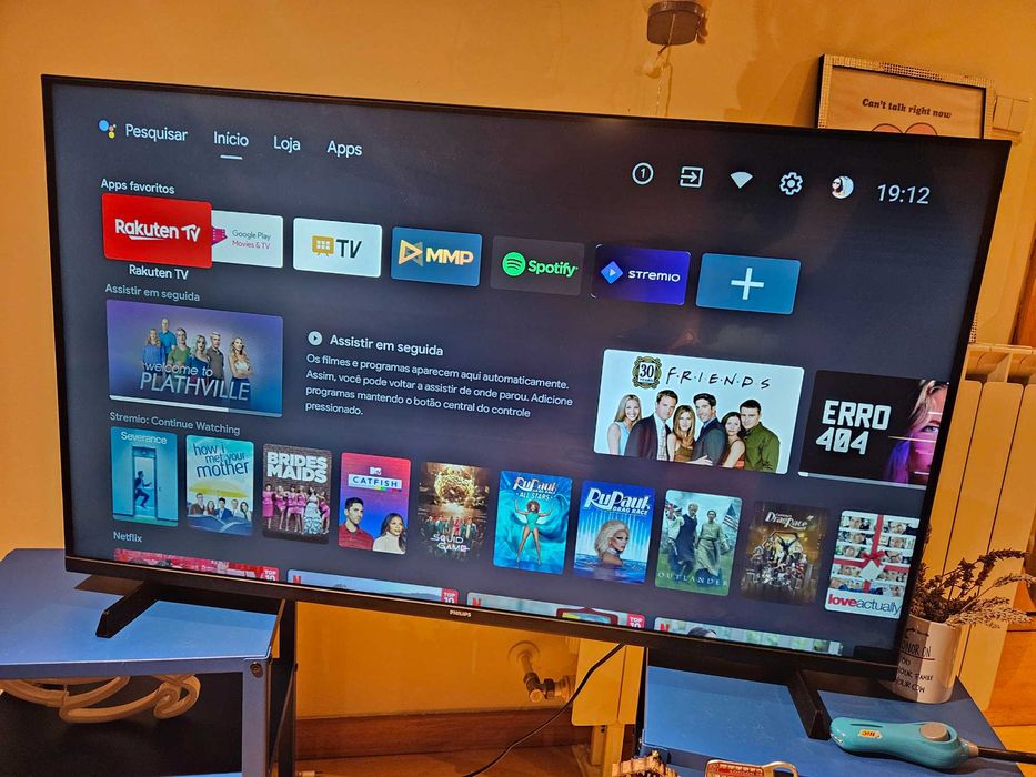 Android Tv Philips 43" - como nova!