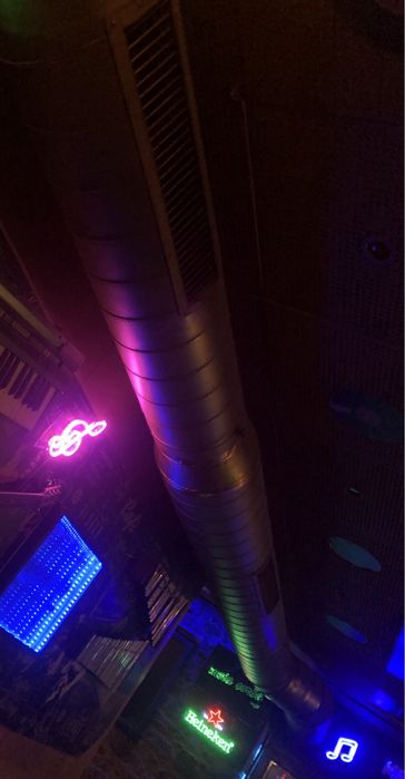 Estrator de fumos industrial