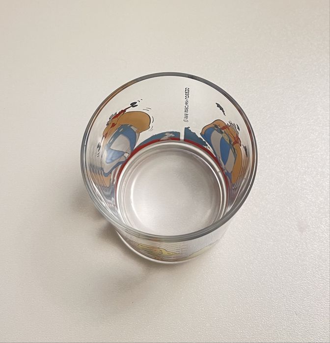 Szklanka bajkowa kolekcjonerska Asterix 1998