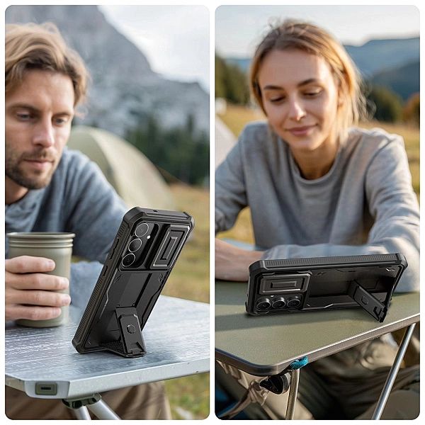 Tech-Protect Kevlar Cam+ Galaxy S25 Fe Black