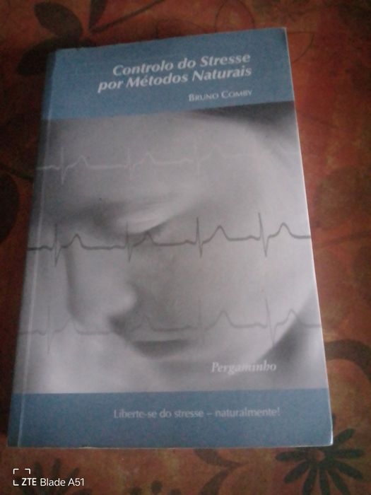 Livro -Controlo do stress por meios naturais