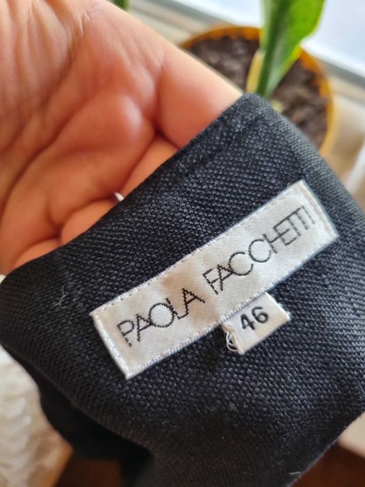 Итальянский льняной пиджак рубашка блуза батальная