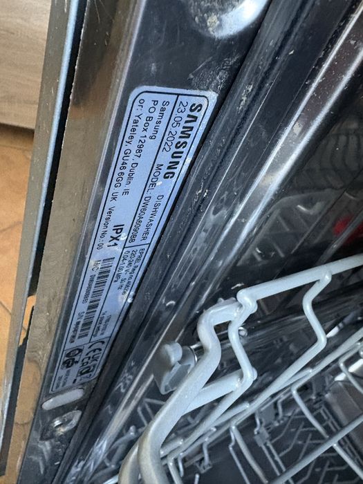 Zmywarka do zabudowy samsung na części