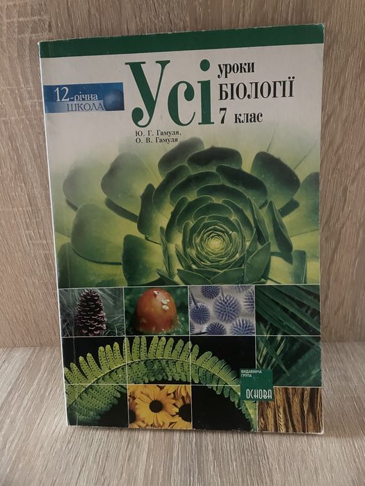 Уроки біології 7 клас