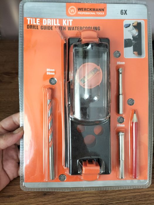 Zestaw do wiercenia w płytkach Werckmann