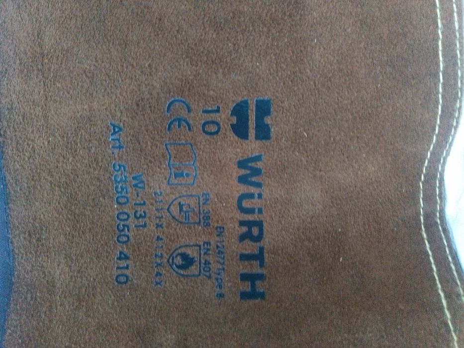 Rękawice spawalnicze WURTH