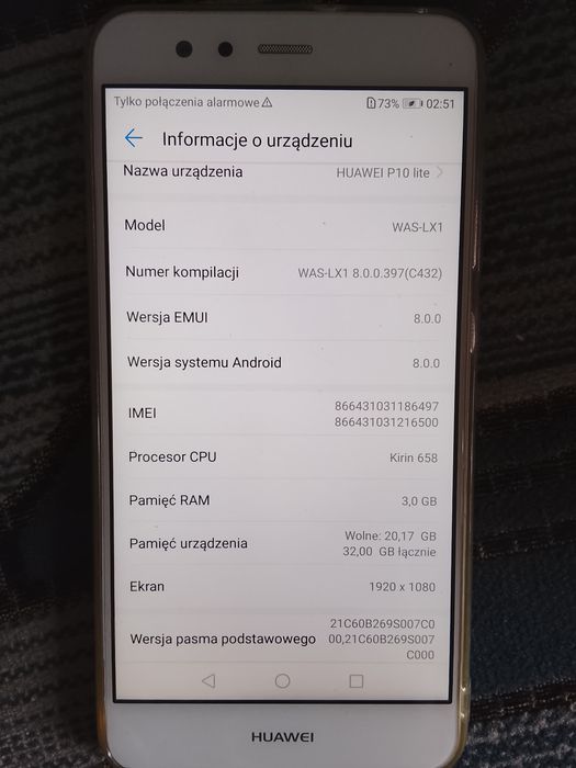 Sprzedam Huawei p10 lite jak nowy
