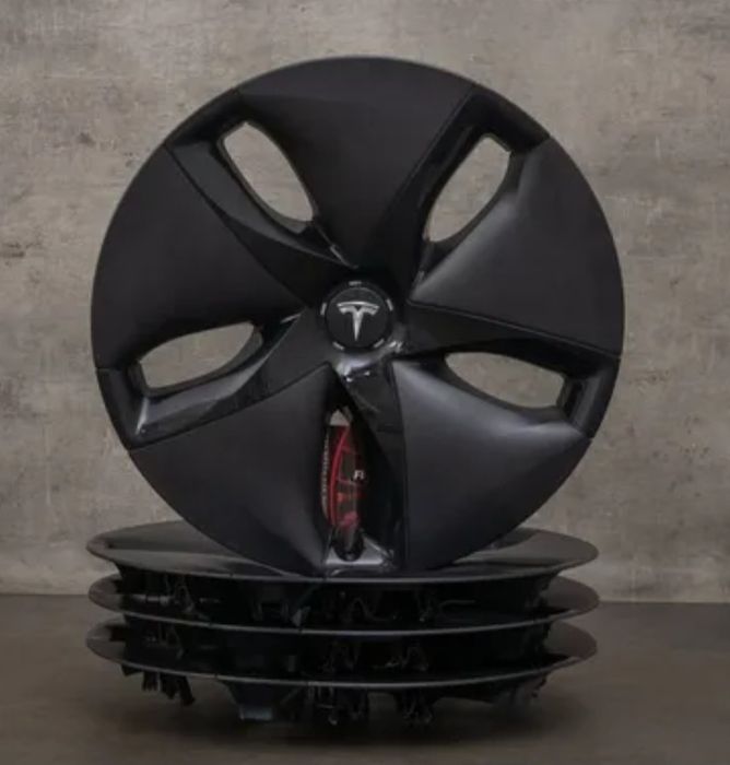 4 tampões tesla model 3 aero originais