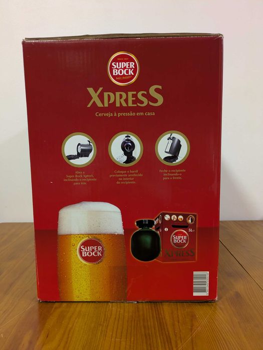 Máquina de Cerveja FLAMA Super Bock Xpress – Completa c/ Caixa