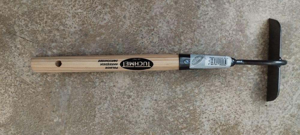 TUCHMET. Haczka z trzonkiem 28cm. Nowa