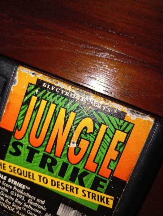 Jungle Strike Sega Megadrive