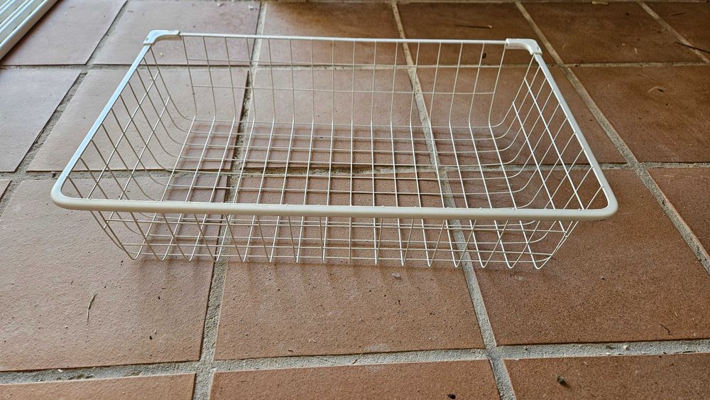 Sistema Arrumação IKEA ALGOT Estrutura + Prateleiras + Cestos