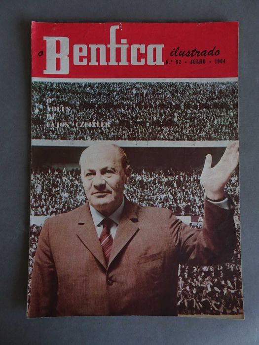 Revista O Benfica Ilustrado nº 82 ano 1964