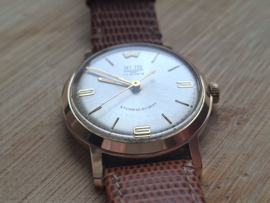 GuB Glashutte SA Stossgesichert Made in Germany