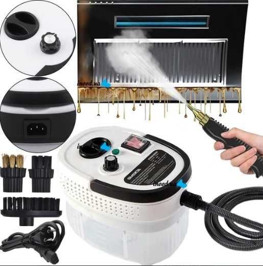 Потужний портативний пароочисник Steam 9 в 1 Cleaner, 2500 Вт