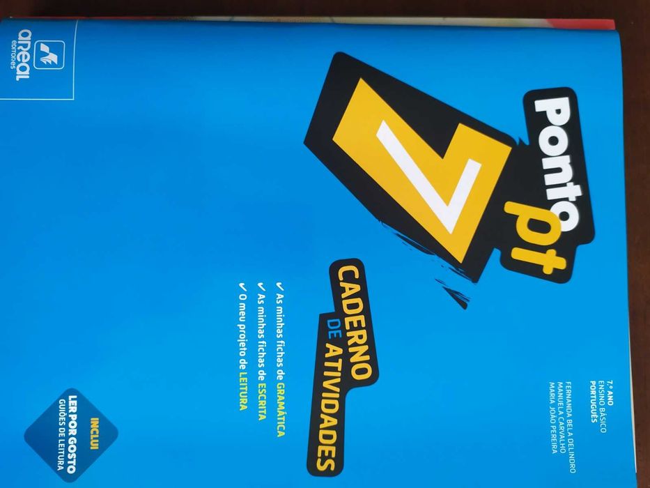 Ponto.pt 7 - SÓ CADERNO DE ATIVIDADES- 7.º ano - Versão do professor