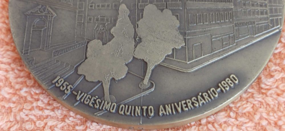 Medalha Bronze Pinto & Sotto Mayor – S. Mamede 1955-1980 – RARA