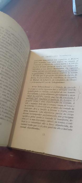 Da Necessidade Metafísica - Schopenhauer