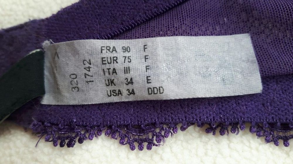 Stanik/biustonosz CHANTELLE 75F fioletowy