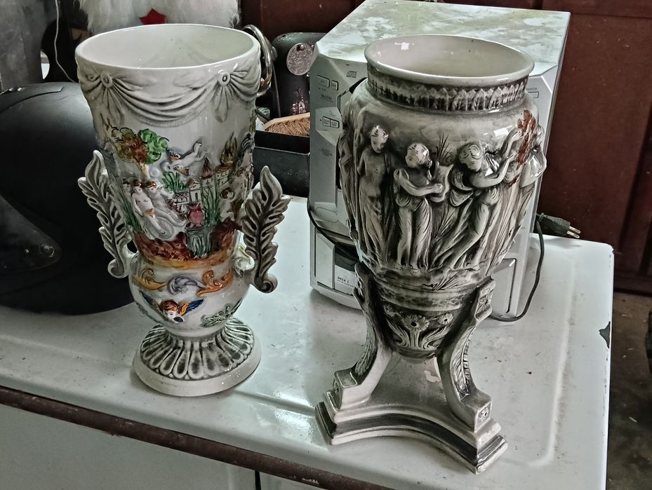 Estátuas/vasos flores