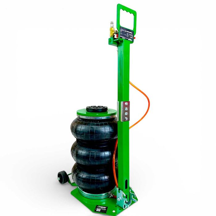 Пневматичний домкрат сніговик 400 мм 3.5 т для сто на шиномонтаж ручка