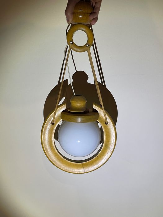 Lampa sufitowa sosna