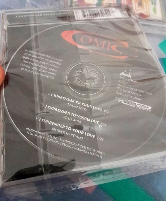 CD: Comic - I Surrender To Your Love (Voz Melanie Thornton La Bouche)