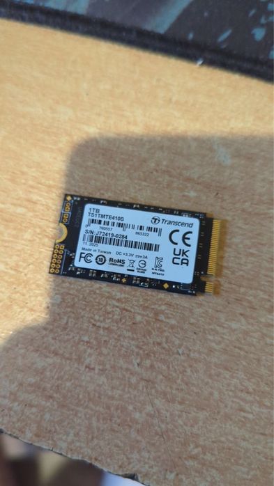 SSD диск Transcend MTE410S 1TB NVMe M.2 2242 PCIe 4.0 x4 3D NAND TLC (TS1TMTE410S)