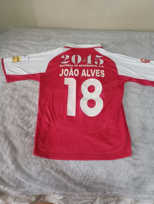 Camisola Autografada ScBraga 2004/2005 - João Alves