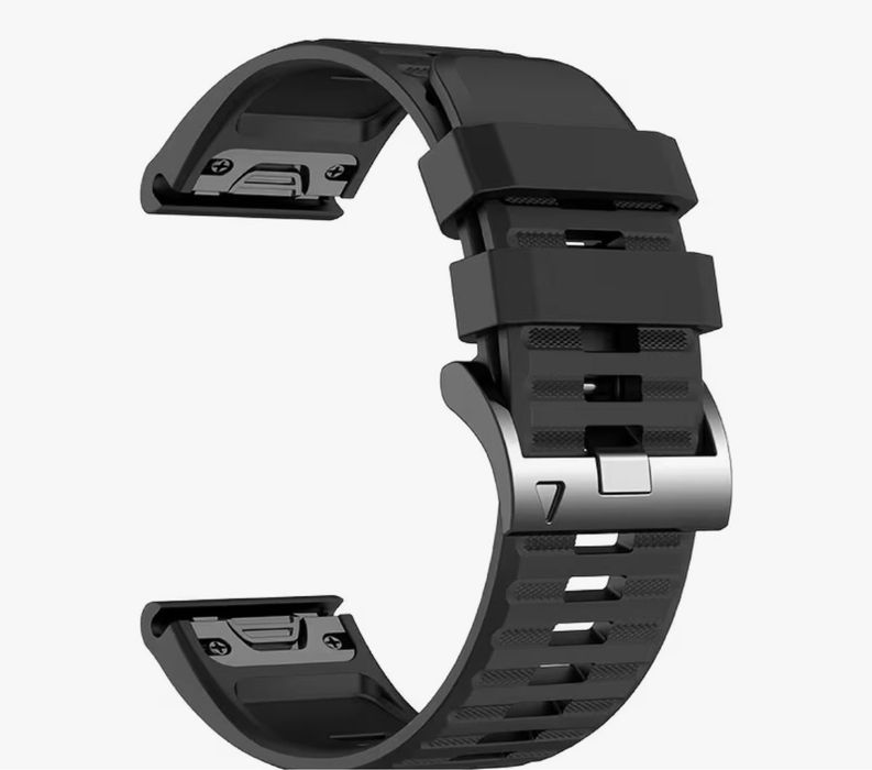 Pasek do zegarka Fenix8 AMOLED 47mm czarny sport sportowy