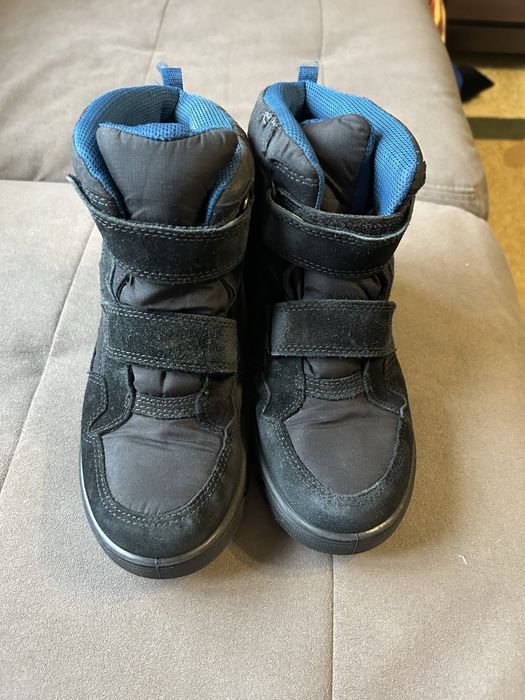 Зимові теплі чоботи ecco 39 р