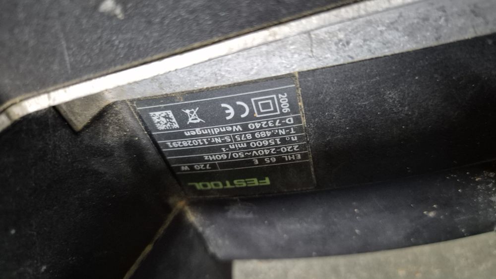 Plaina festool usada
