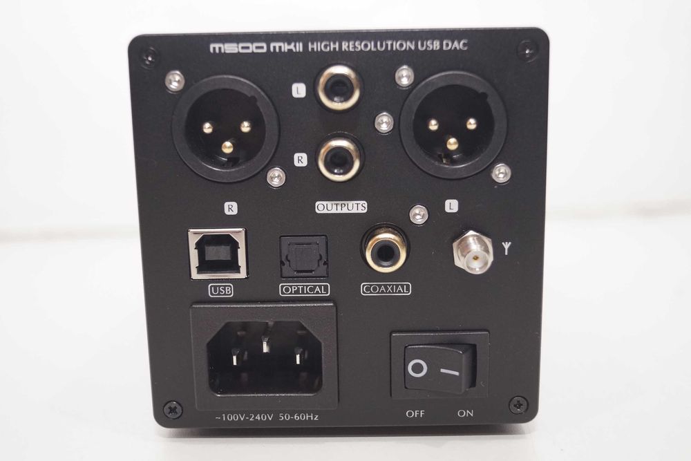 s.m.s.l. m500 mk II Odtwarzacz audio USB + DAC MQA czarny