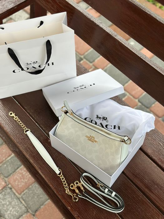 Сумка Coach Teri сумка коач тері жіноча