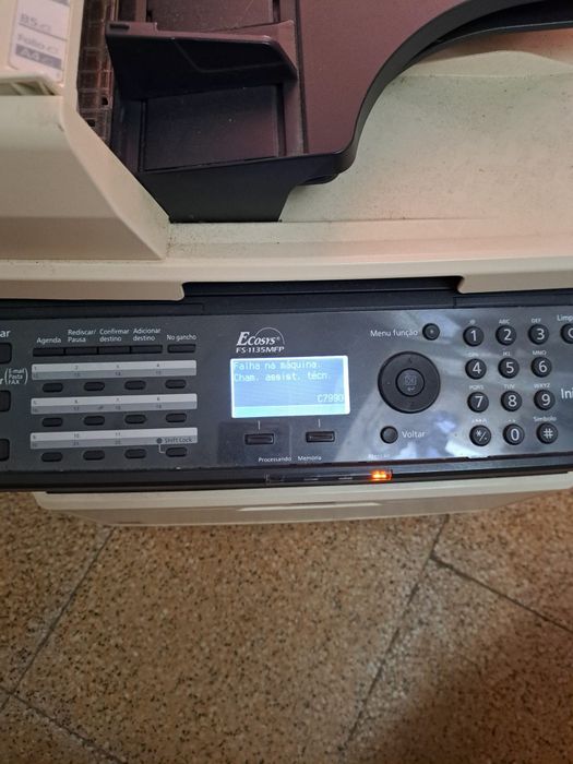 Modelo da Impressora:
Kyocera ECOSYS FS-1135MFP