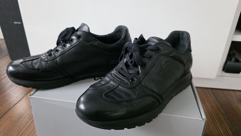 Buty męskie skórzane Wojas