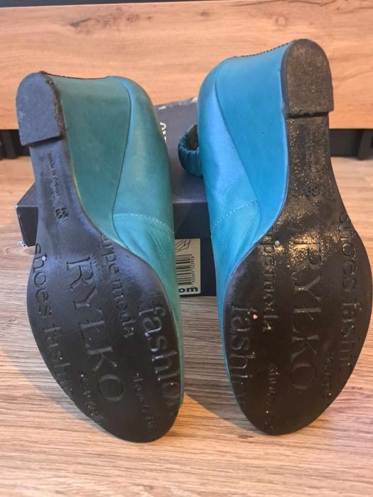 Buty skórzane Ryłko 39