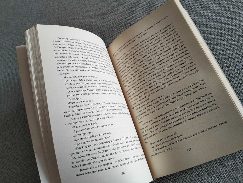 Livro "O sonho Masai" de Justin Carteright