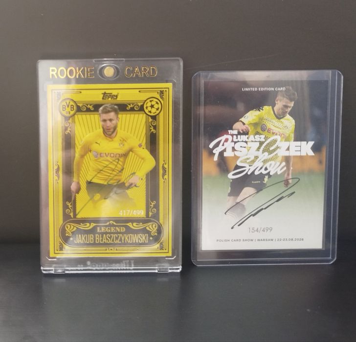 Łukasz Piszczek i Jakub Błaszczykowski topps autograf